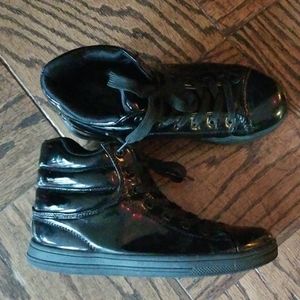 VINTAGE JS SPORT PATENT SNEAKS